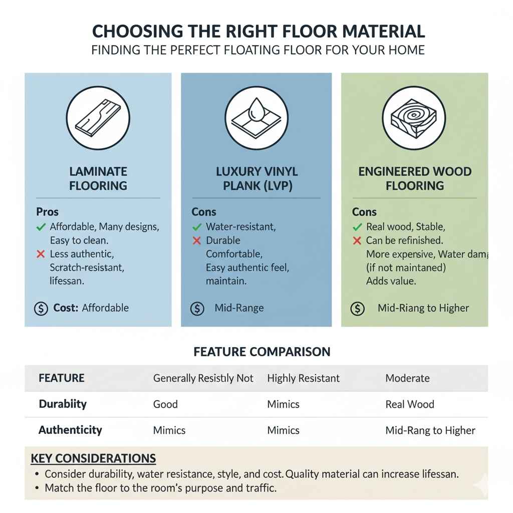 Choosing the Right Floor Material