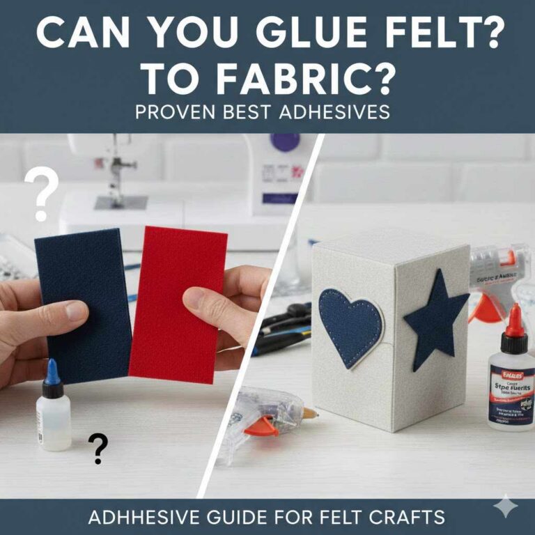 Can You Glue Felt?
