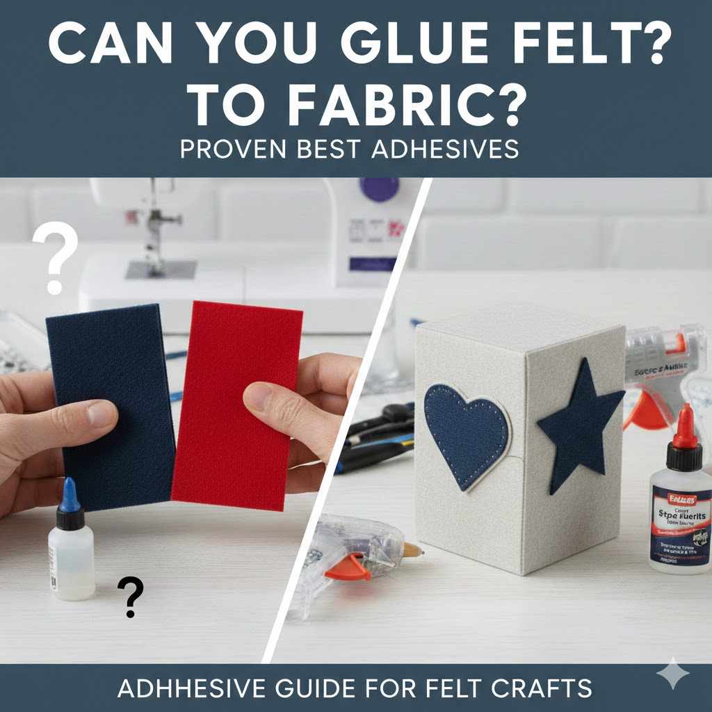 Can You Glue Felt?