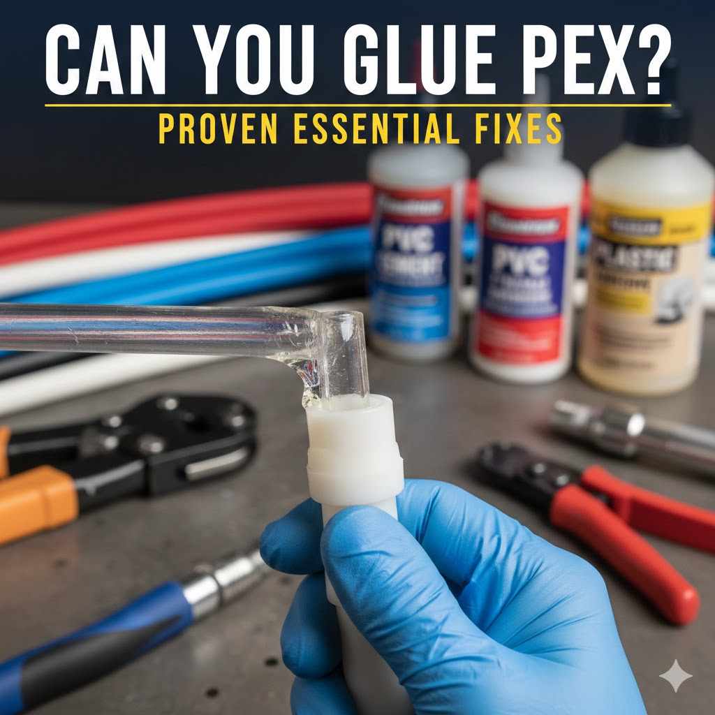 Can You Glue Pex