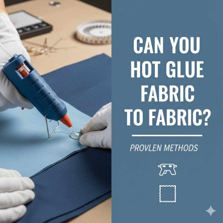 Can You Hot Glue Fabric To Fabric