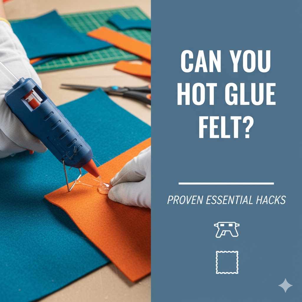 Can You Hot Glue Felt?