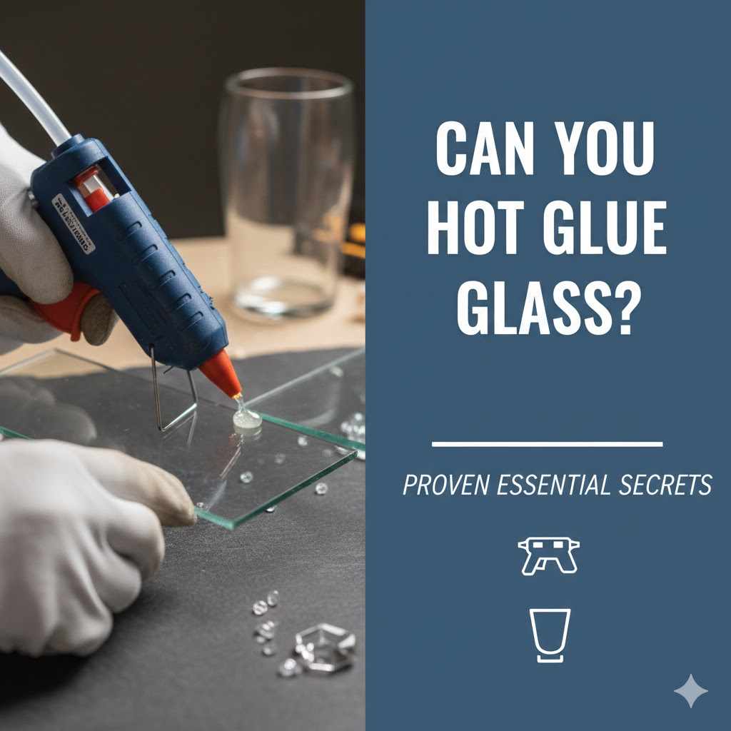 Can You Hot Glue Glass?