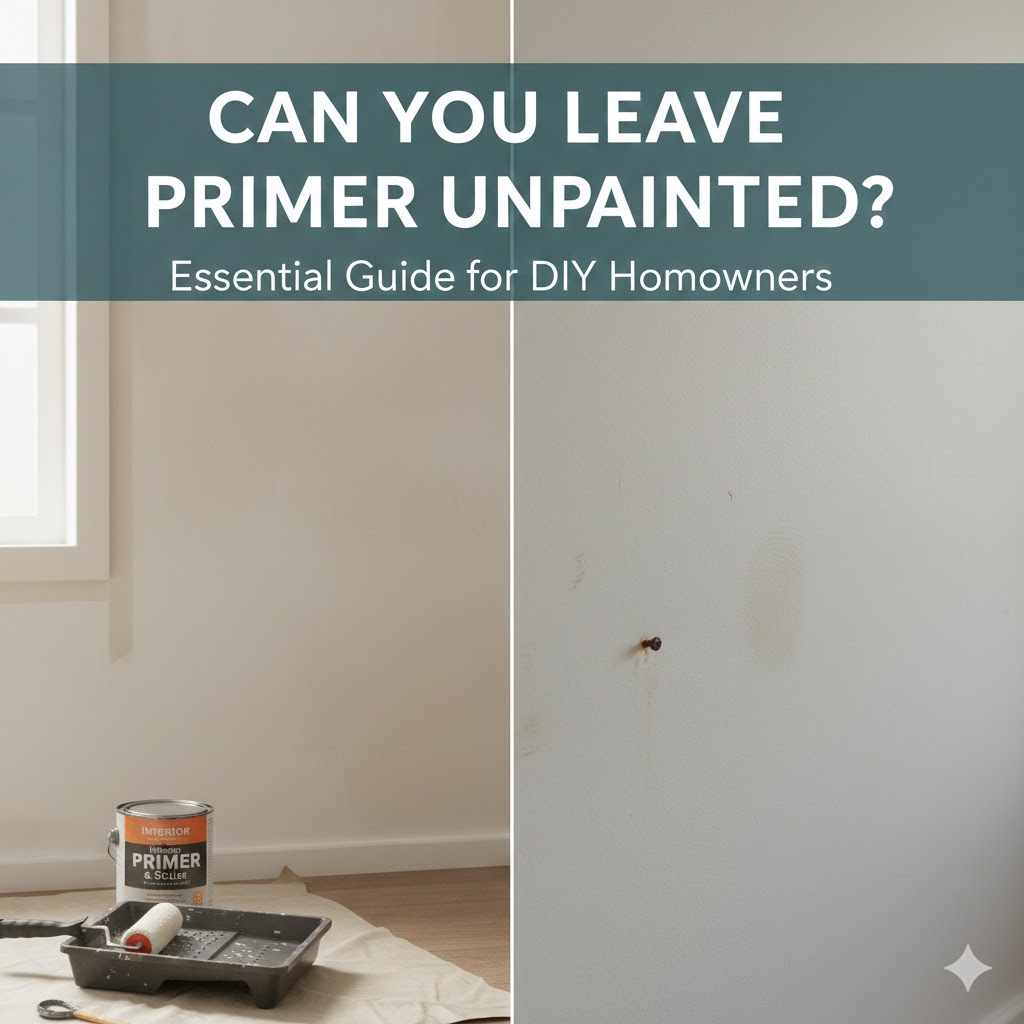 Can You Leave Primer Unpainted