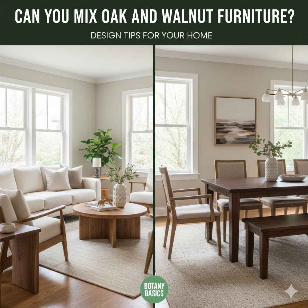 Can You Mix Oak and Walnut Furniture