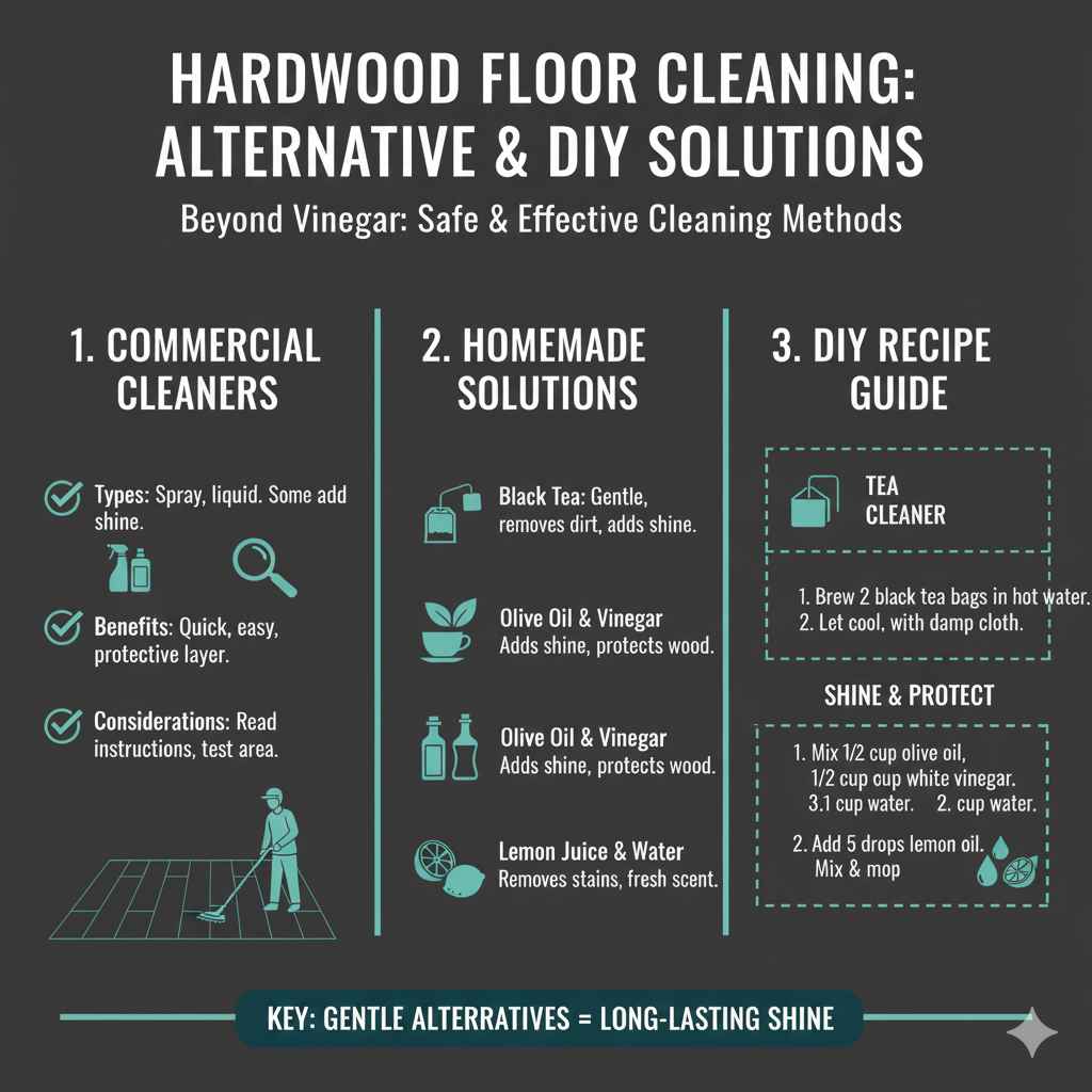 Alternative Cleaning Solutions for Hardwood Floors