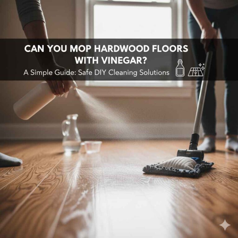 Can You Mop Hardwood Floors With Vinegar