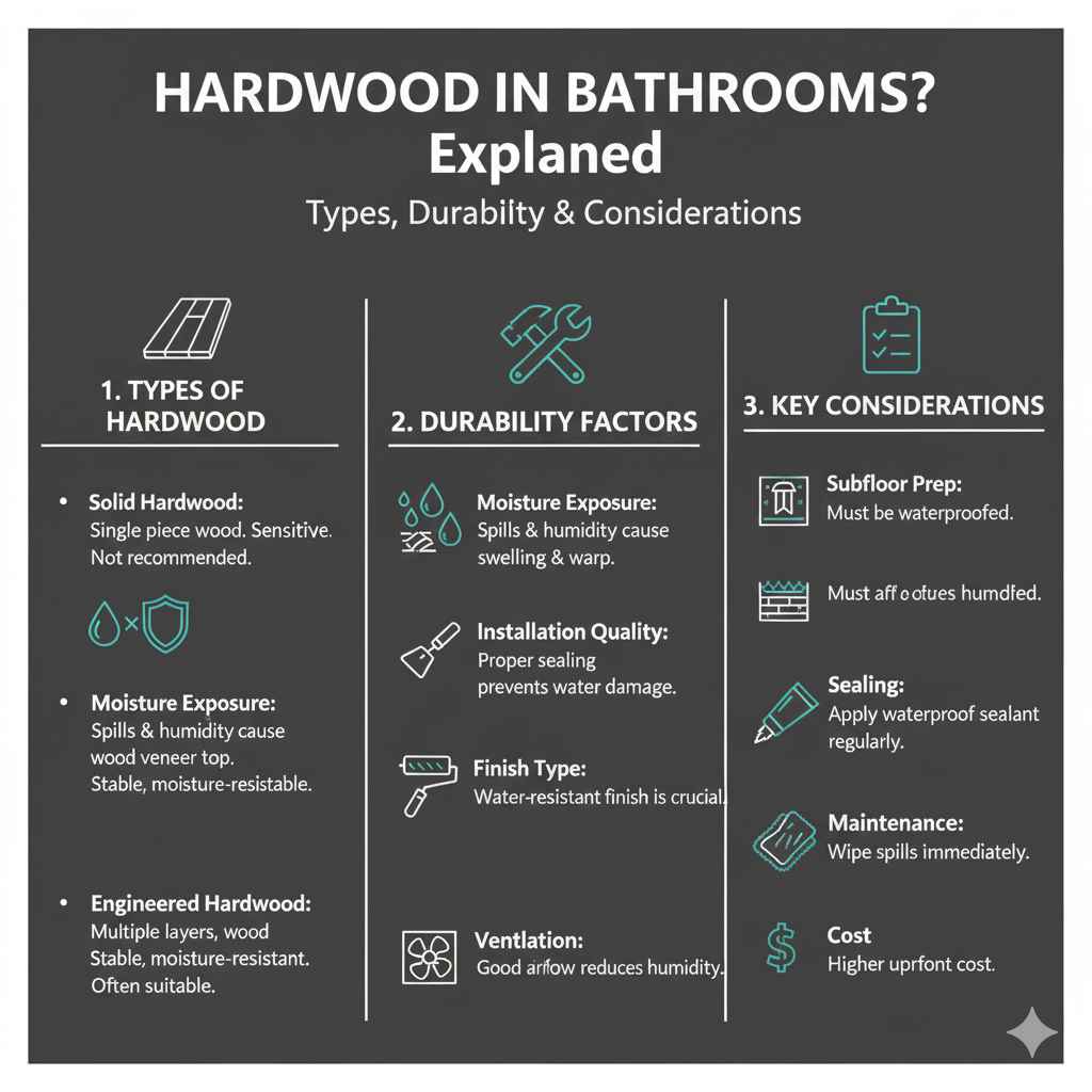 Comparing Bathroom Flooring Options