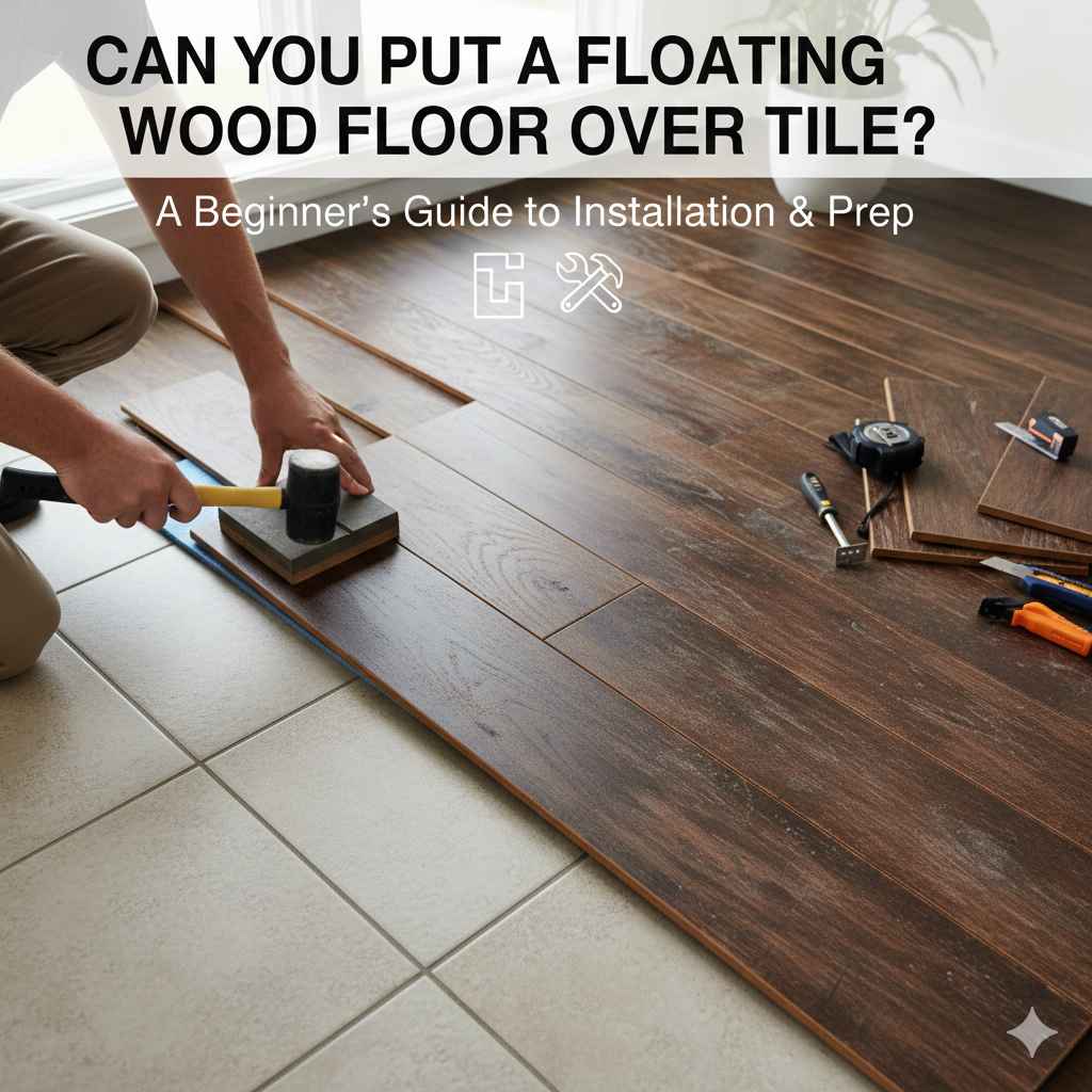 Can You Put a Floating Wood Floor Over Tile