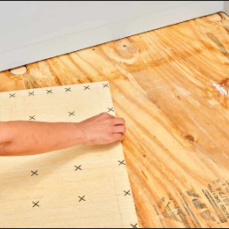 Can You Tile on Plywood