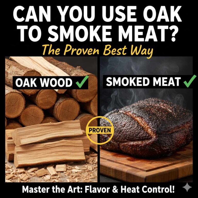 Can You Use Oak to Smoke Meat? The Proven Best Way