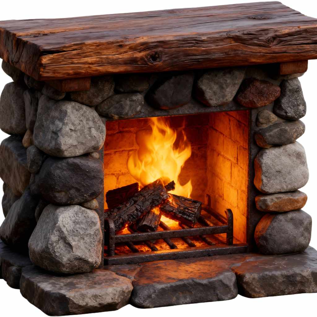 Can a Gas Fireplace Burn Wood