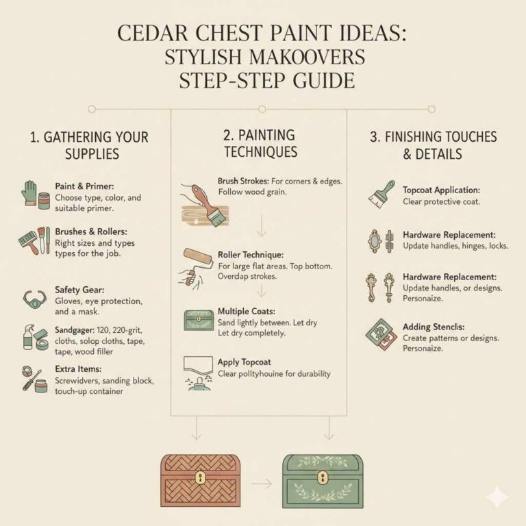 Cedar Chest Paint Ideas: Stylish Makeovers for a Fresh Look
