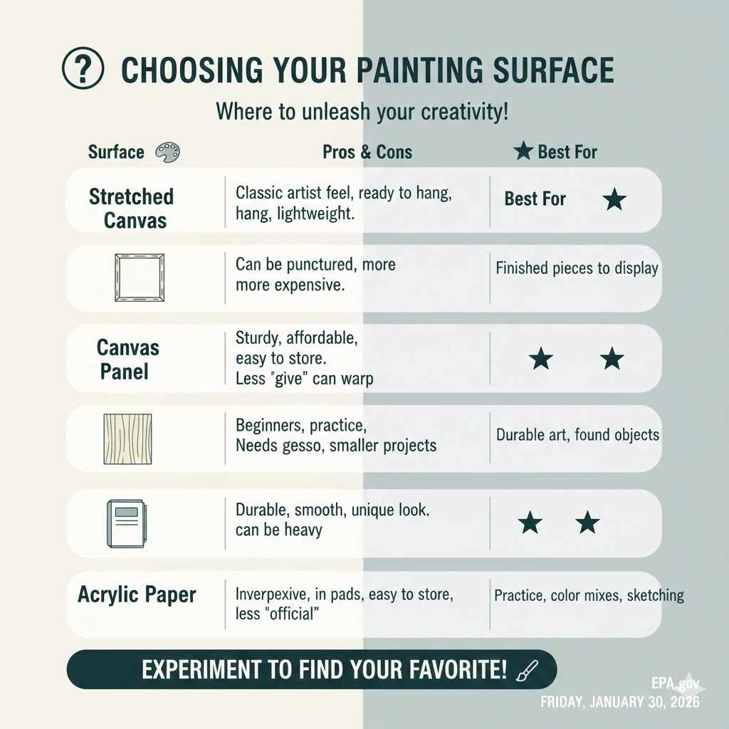 Choosing Your Painting Surface