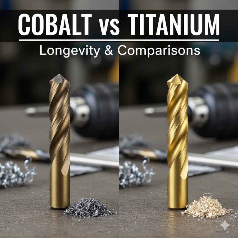 Cobalt vs Titanium Drill Bits: Longevity and Comparisons
