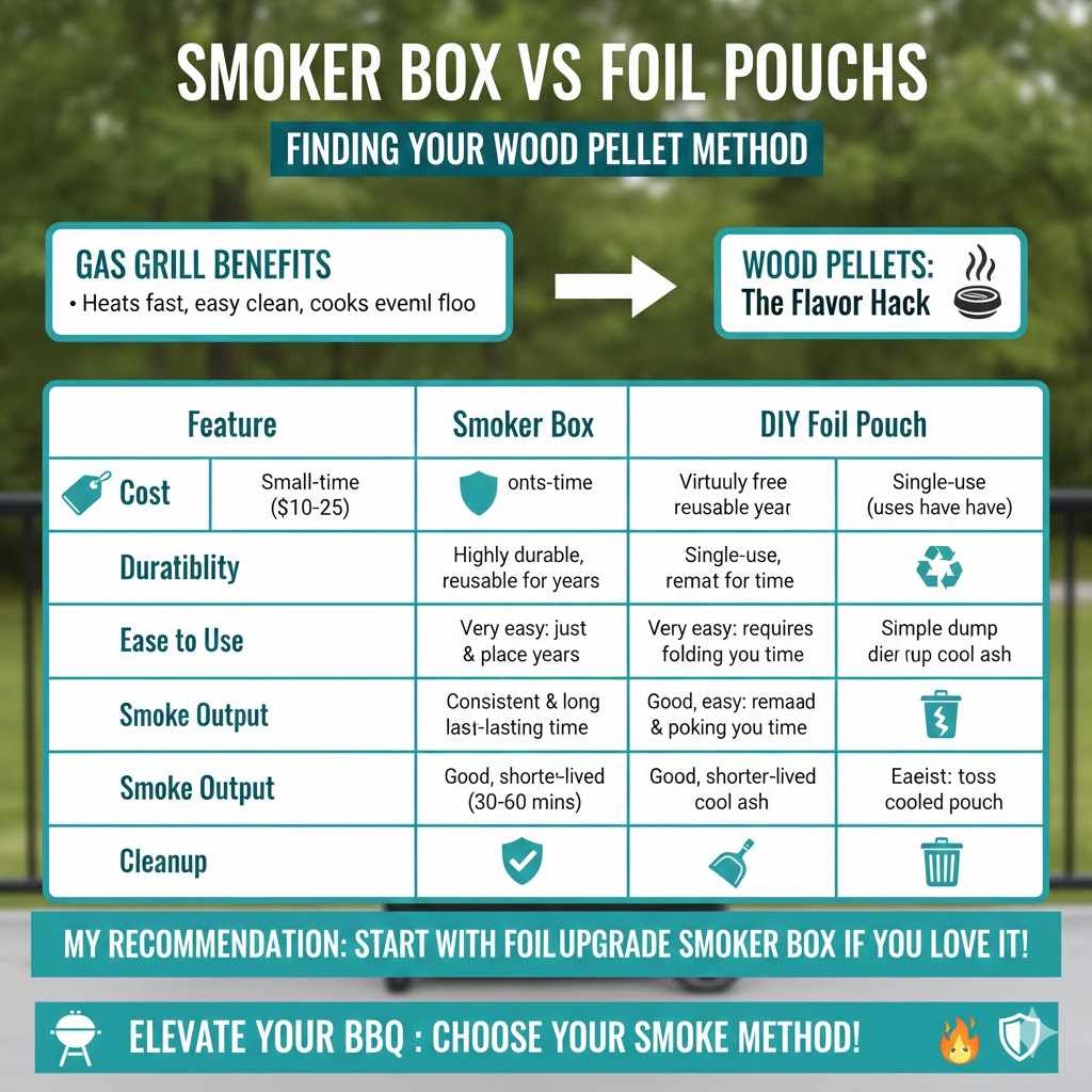 Comparing the Smoker Box vs. the Foil Pouch