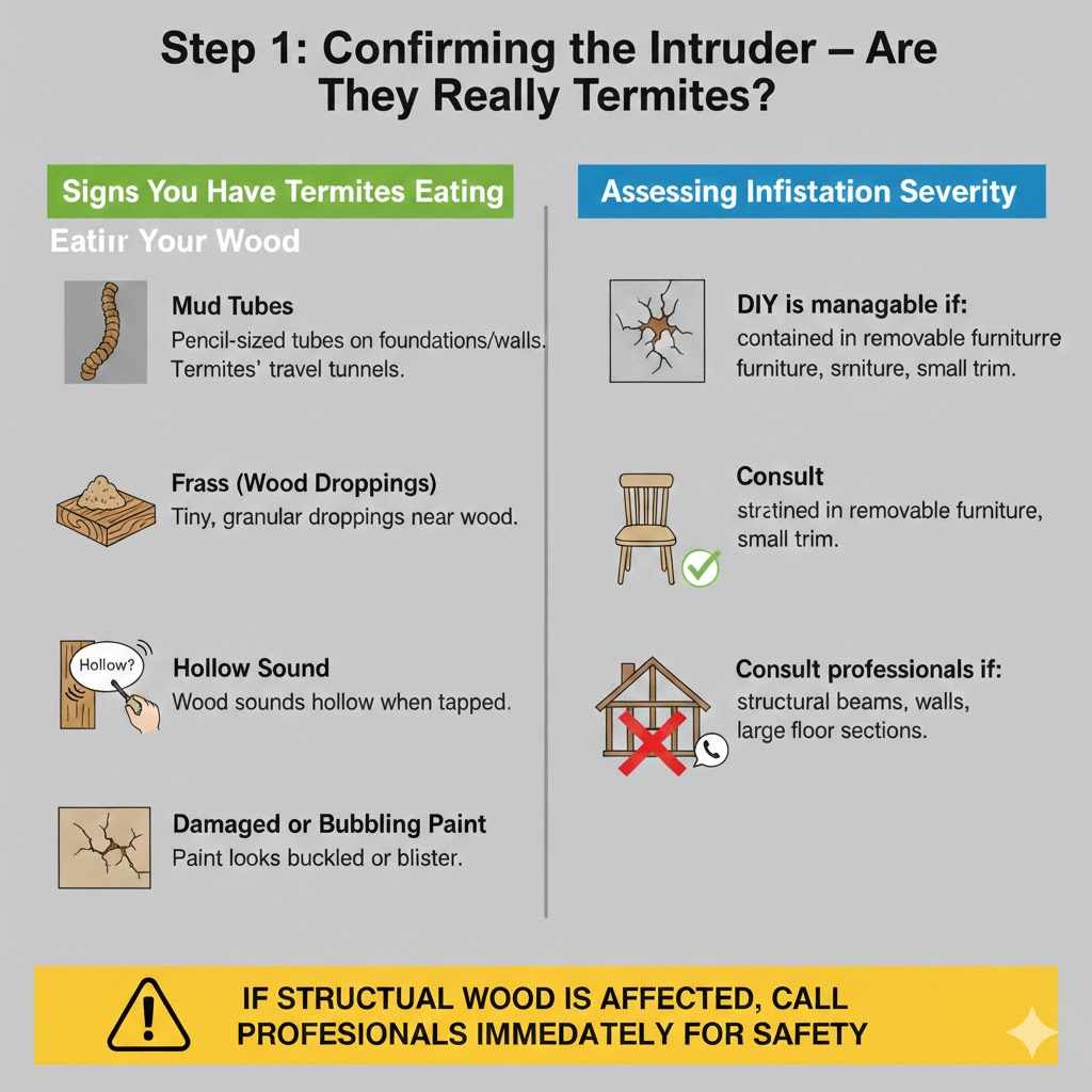  Confirming the Intruder – Are They Really Termites