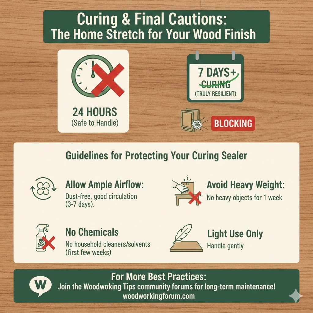 Curing and Final Cautions