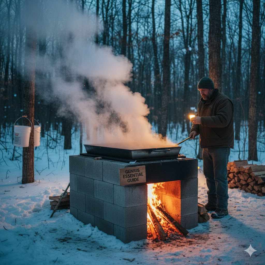 DIY Maple Sap Evaporato