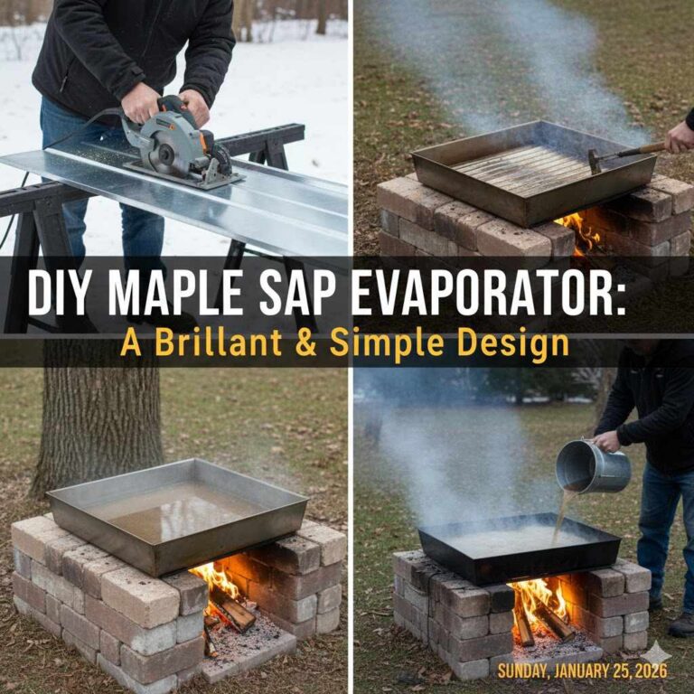 DIY Maple Sap Evaporator