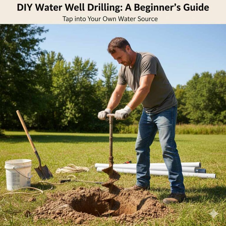 DIY Water Well Drilling