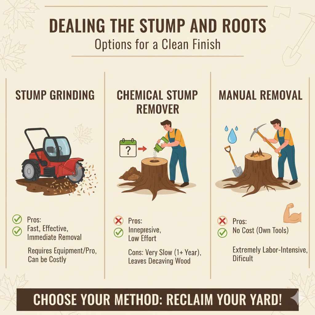 Dealing with the Stump and Roots
