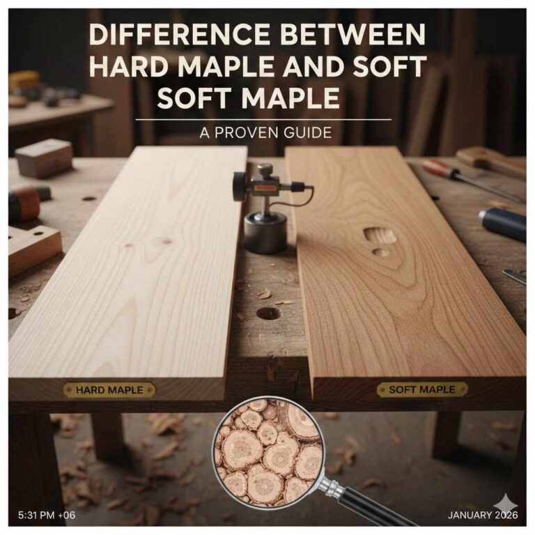 Difference Between Hard Maple and Soft Maple