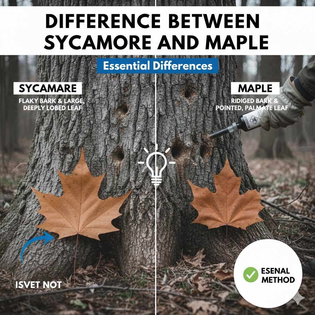 Difference Between Sycamore And Maple