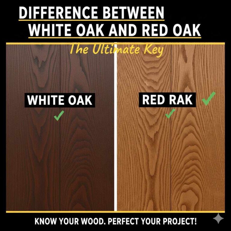 Difference Between White Oak and Red Oak
