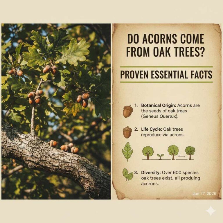 Do Acorns Come From Oak Trees