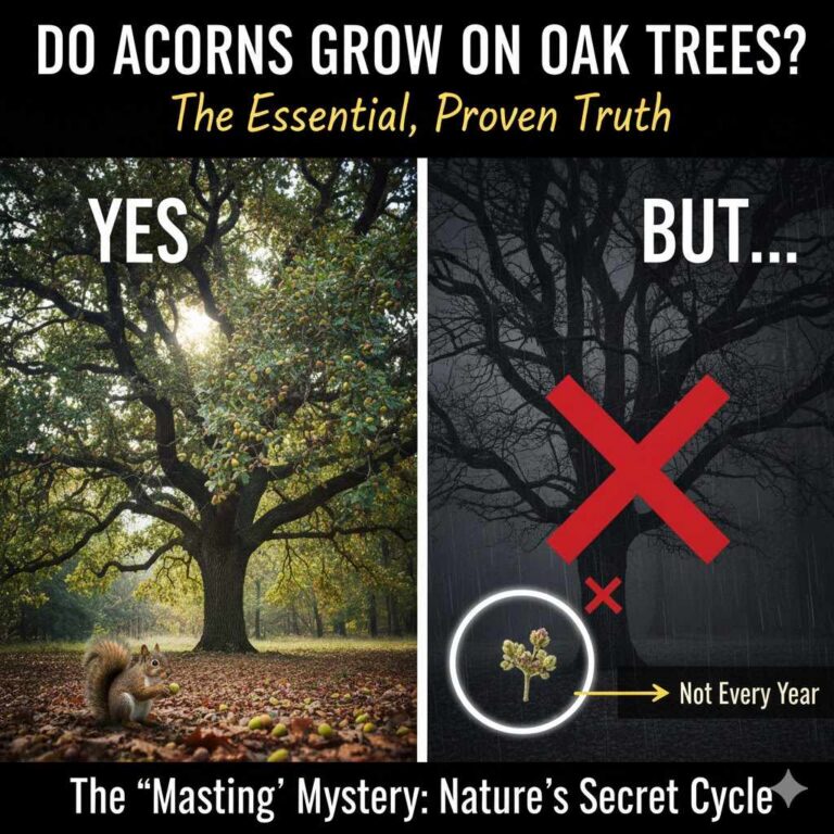 Do Acorns Grow On Oak Trees