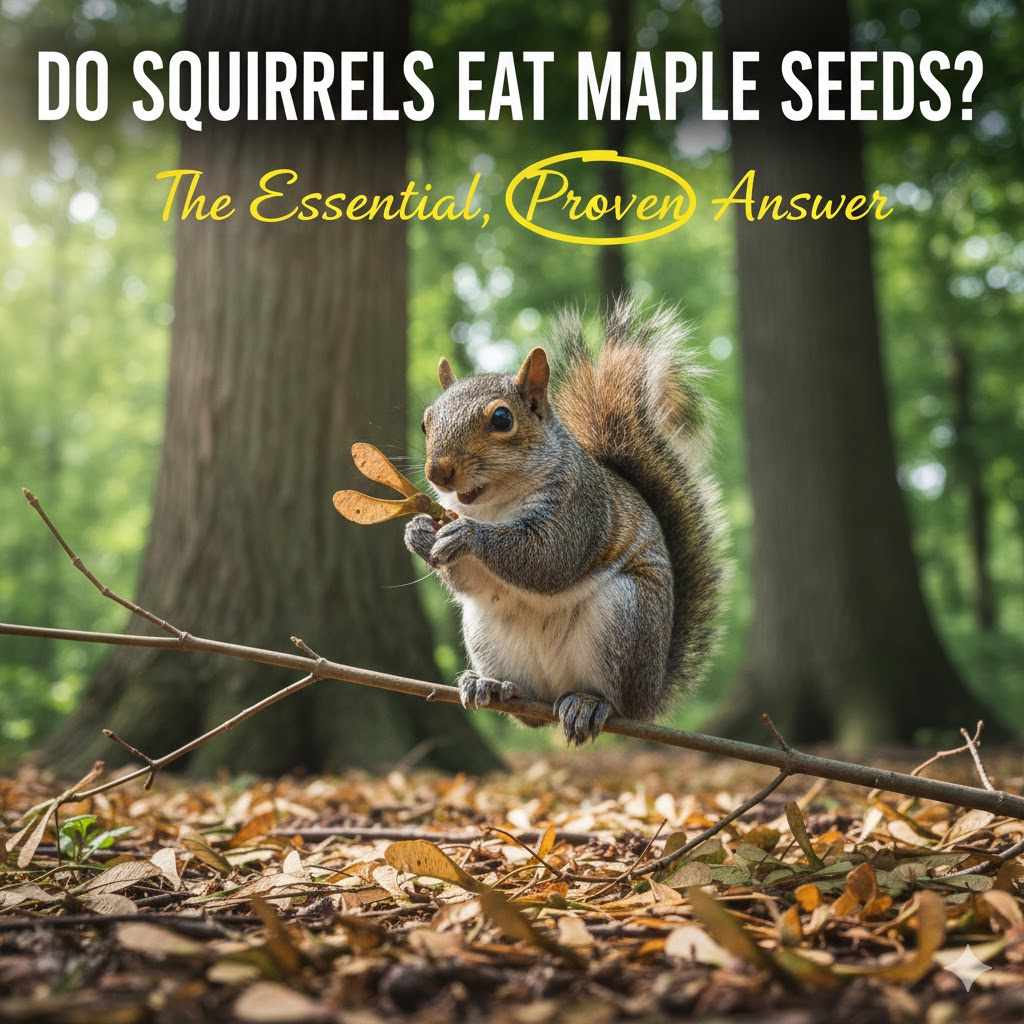 Do Squirrels Eat Maple Seeds The Essential, Proven Answer