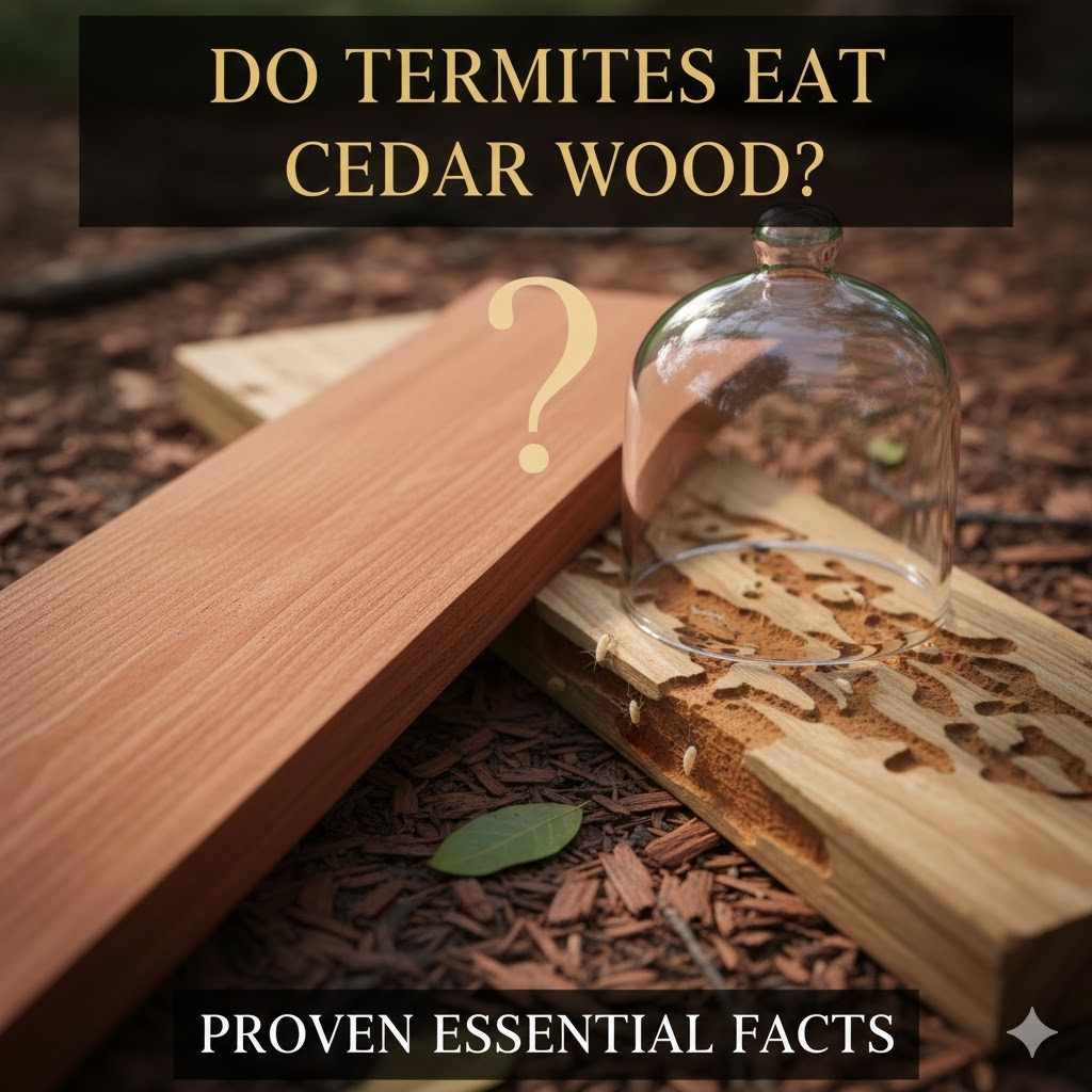 Do Termites Eat Cedar Wood?