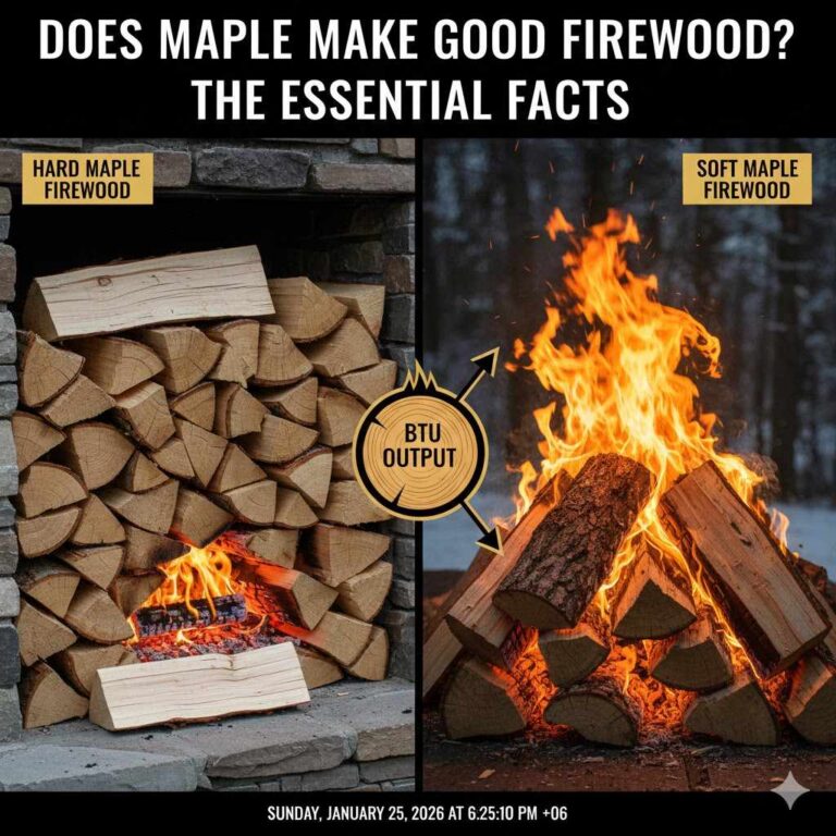 Does Maple Make Good Firewood