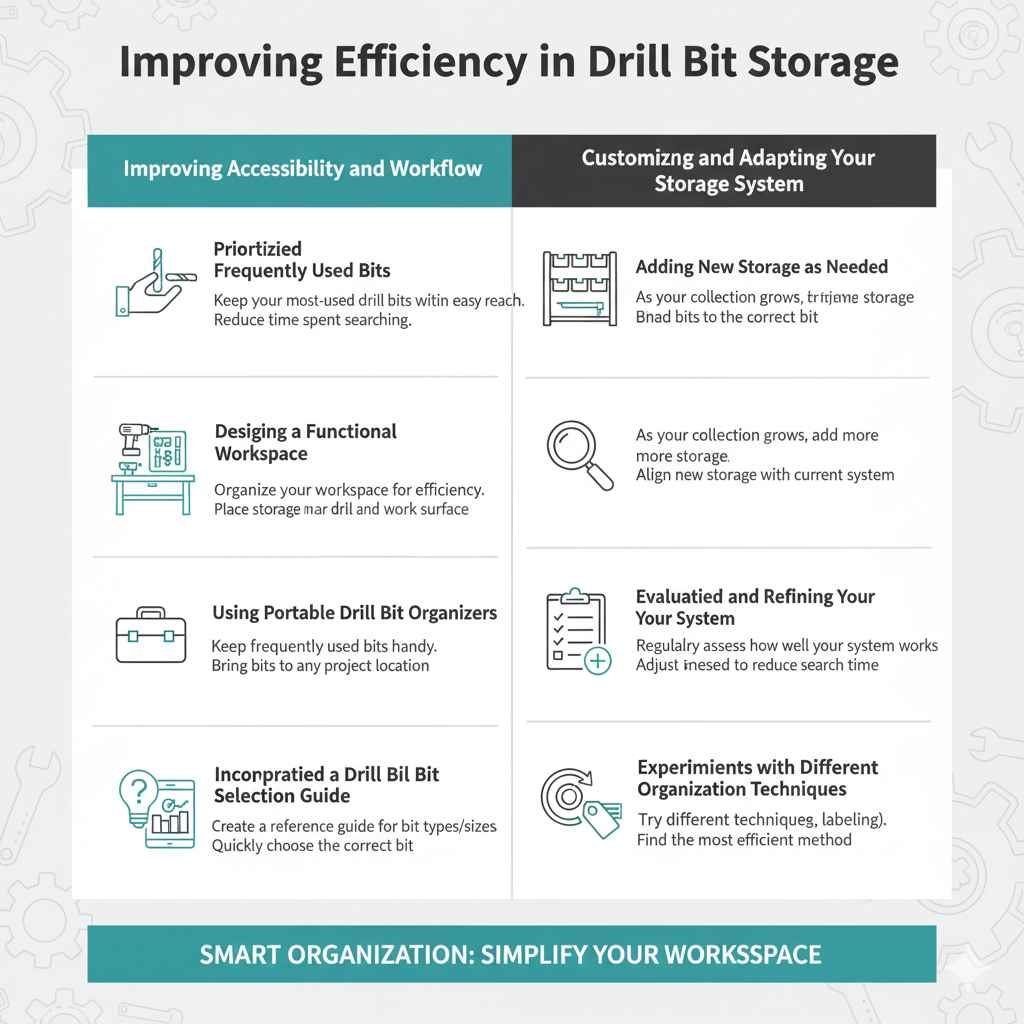 Improving Efficiency in Drill Bit Storage
