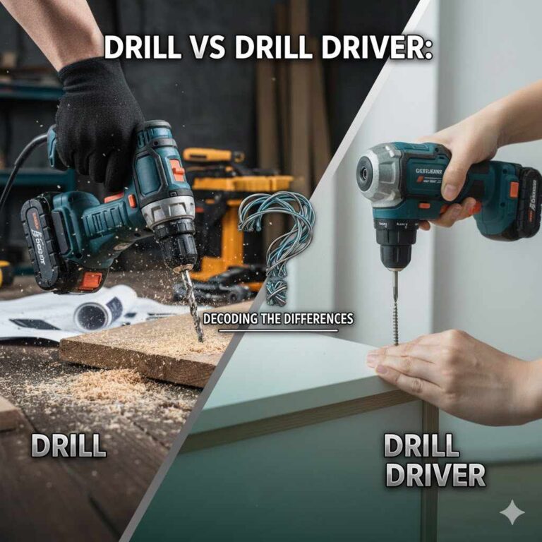 Drill vs Drill Driver
