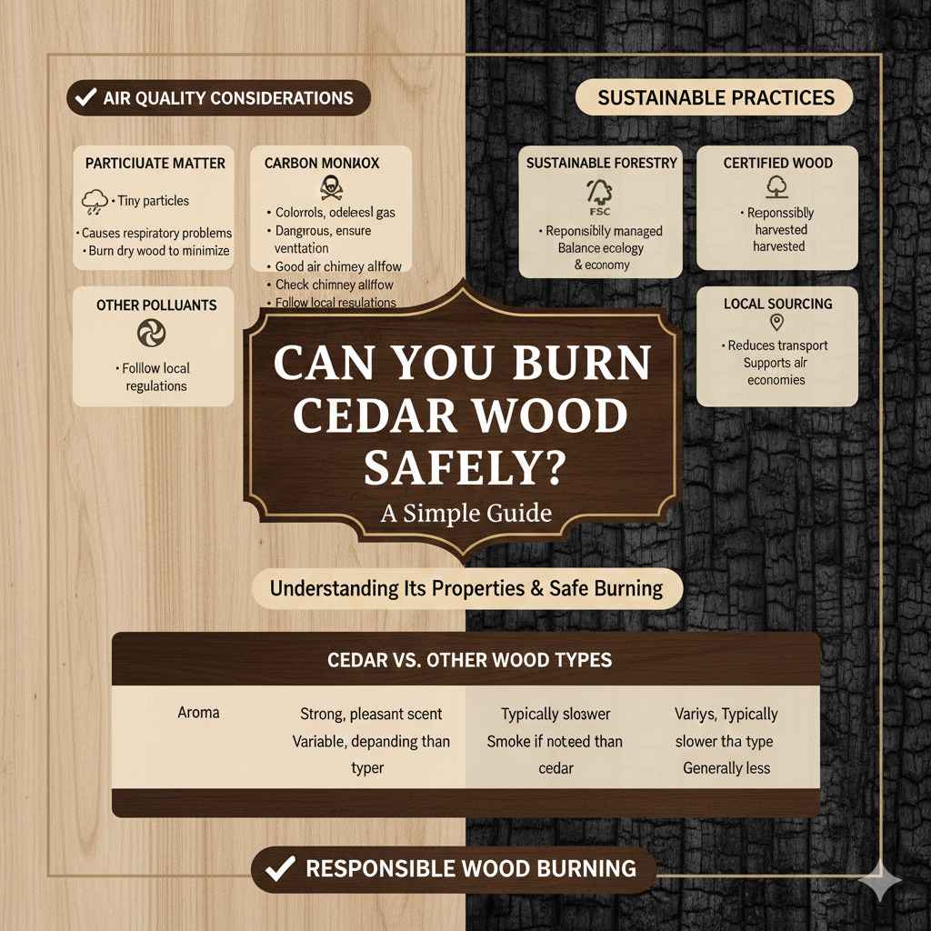 Environmental Impacts of Burning Cedar