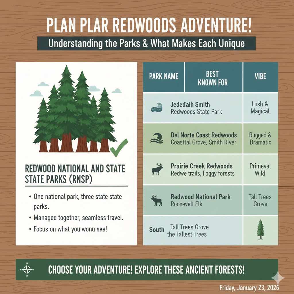 First, Understand the Redwood Parks