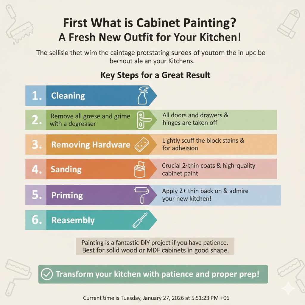 First, What is Cabinet Painting