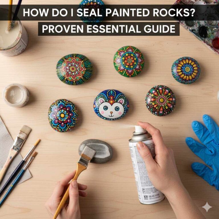 How Do I Seal Painted Rocks