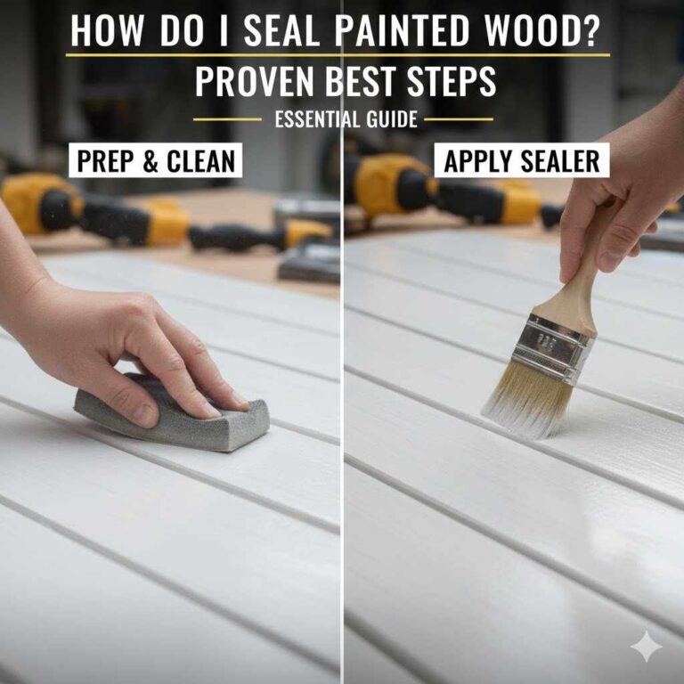 How Do I Seal Painted Wood