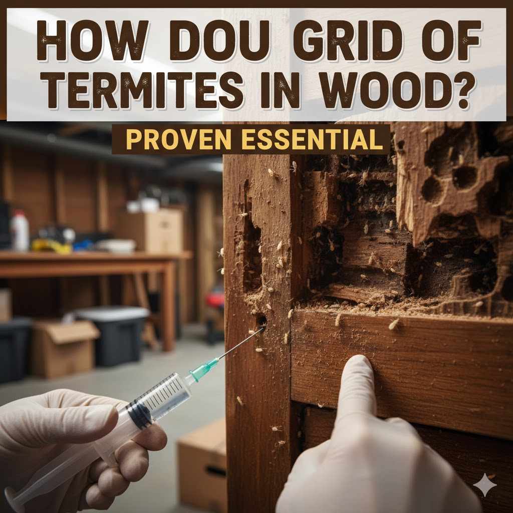 How Do You Get Rid of Termites in Wood