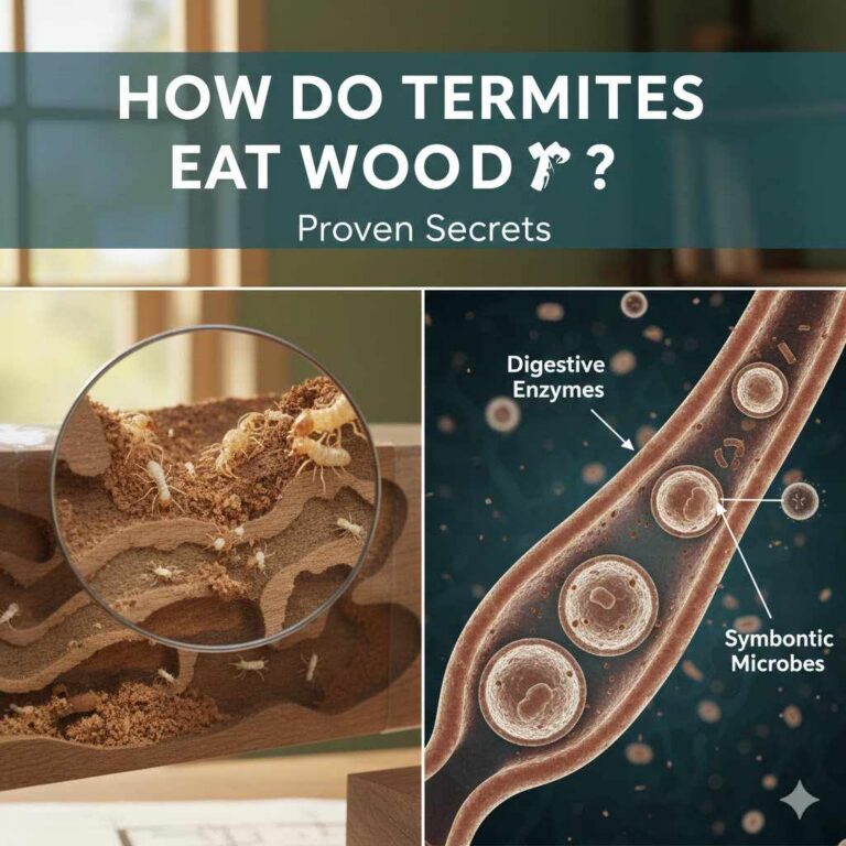 How Does Termites Eat Wood