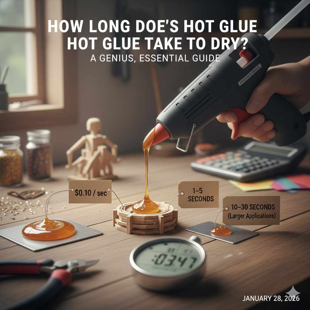 How Long Does Hot Glue Take to Dry
