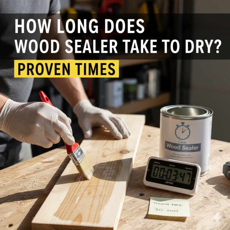 How Long Does Wood Sealer Take To Dry