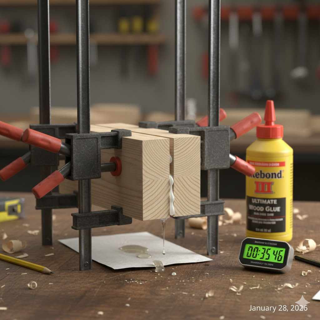 How Long Wood Glue Dry
