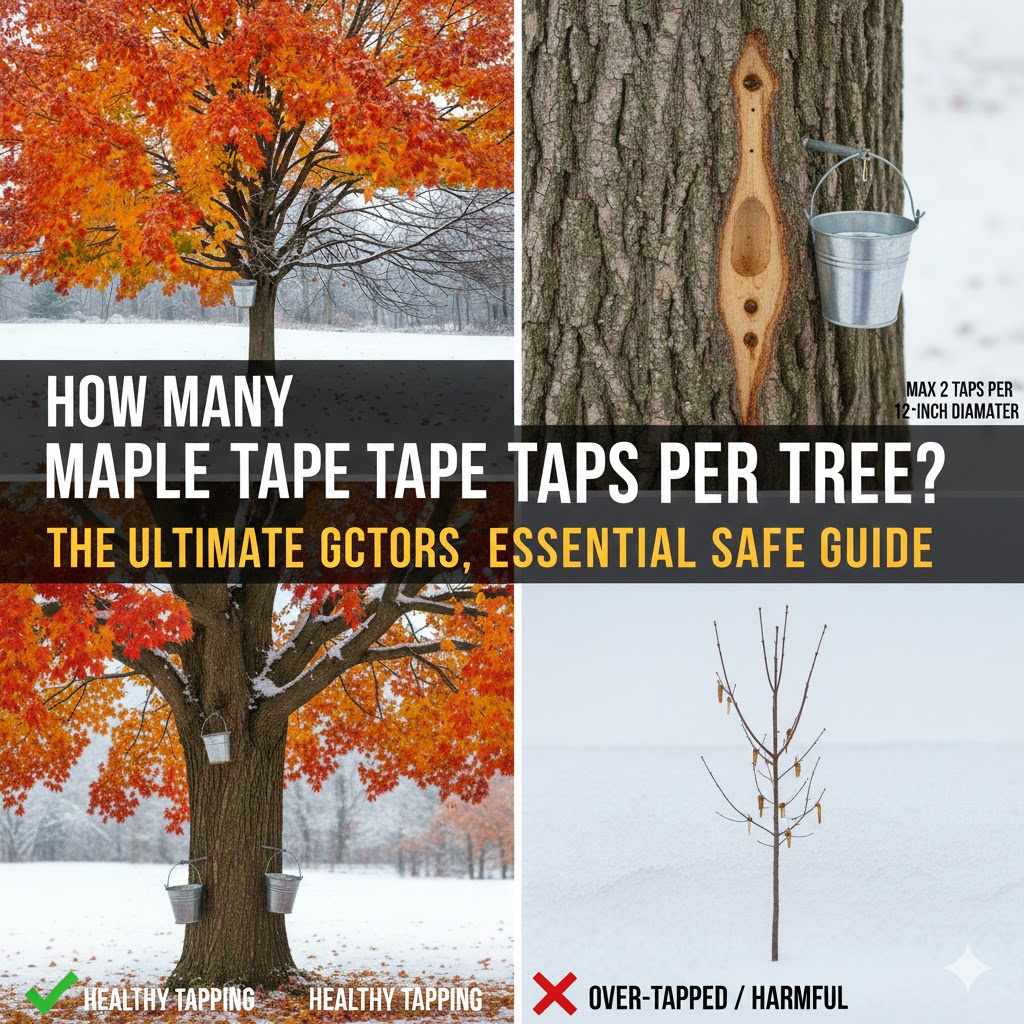 How Many Maple Taps Per Tree