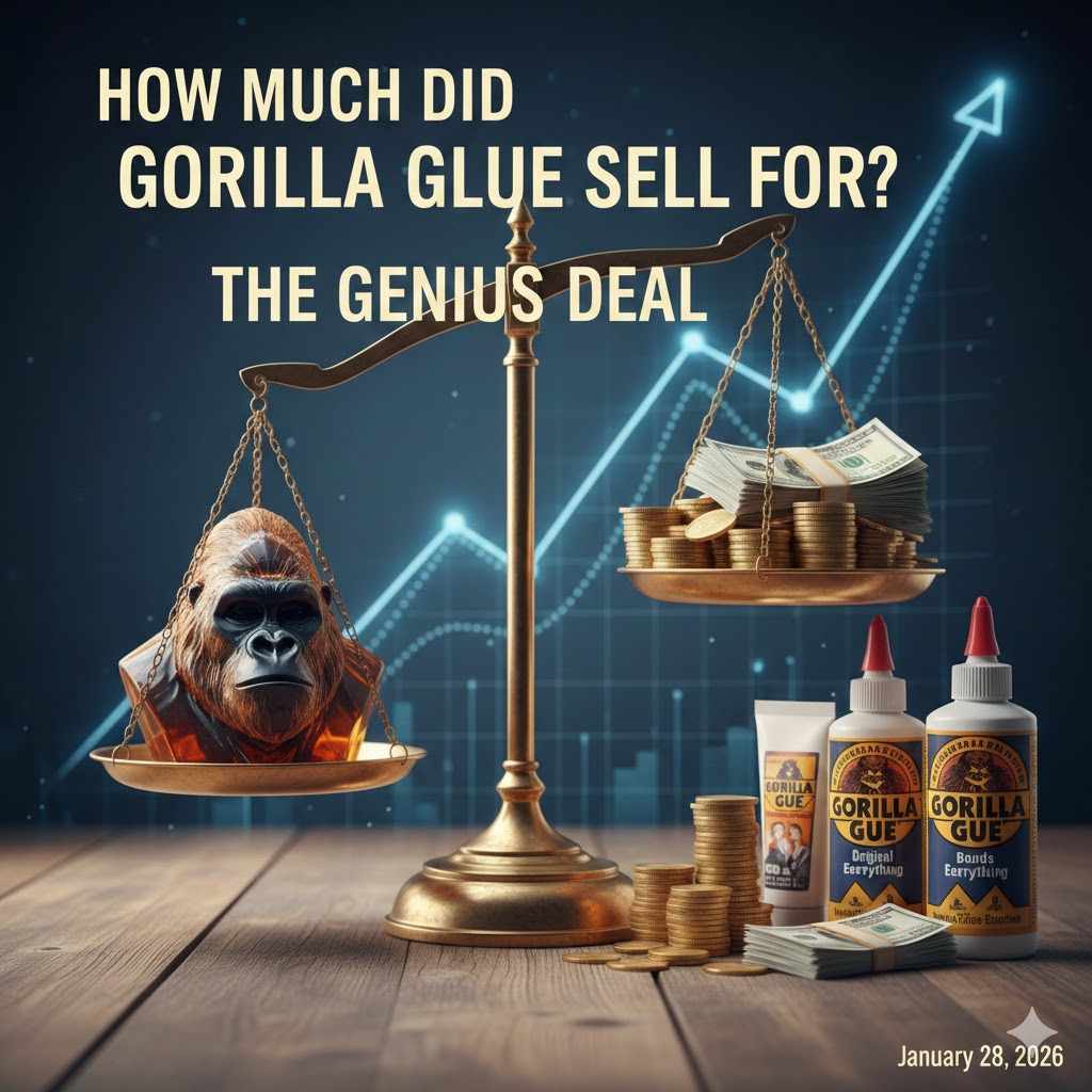 How Much Did Gorilla Glue Sell For