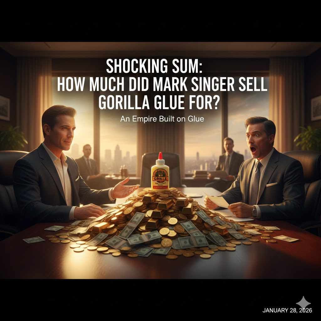 How Much Did Mark Singer Sell Gorilla Glue For