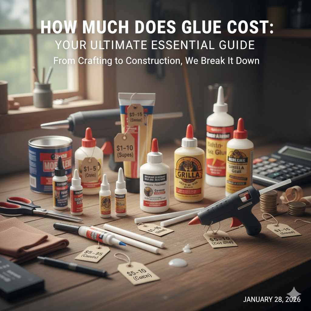 How Much Does a Glue Cost: Your Ultimate Essential Guide